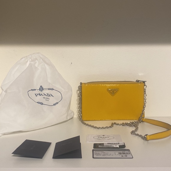 Authentic PRADA Shoulder Bag New With ALL original tags and Dustbage - Picture 10 of 11